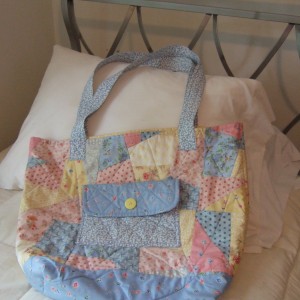 My Second Quilted Tote Bag