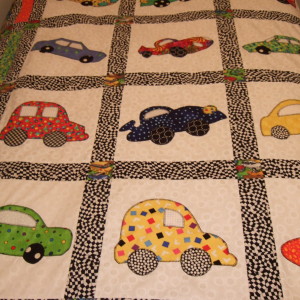 Cooper's Cars Quilt