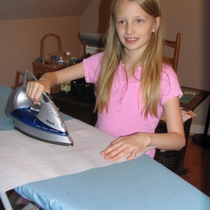 Sarah Ironing