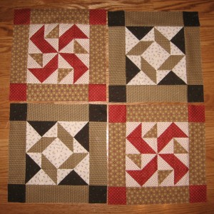Quilter\'s Corner BLOCK OF THE MONTH April and May 08