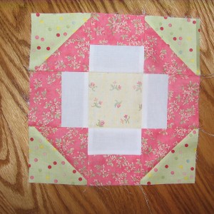 Alternate Block for the Sweetheart Quilt