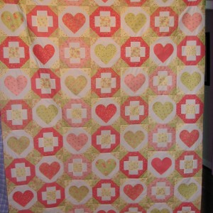 Sweetheart Quilt without Borders