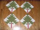 Four Tree Blocks - Thimbleberries Lakeside Quilt