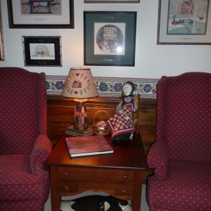 Artwork and Quilting Doll