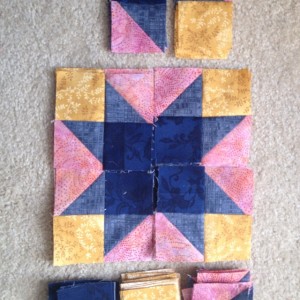 My colors so far are gold, light rose, dusty blue and navy blue!