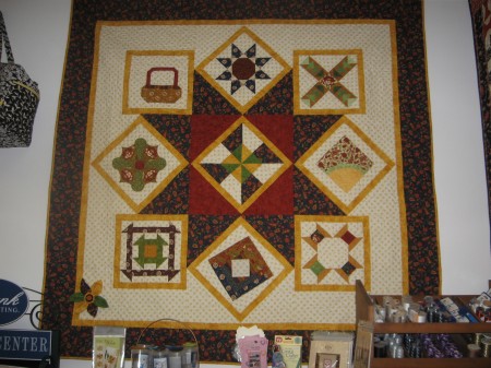 Susan and Chris designed this Tour de Quilt 2009