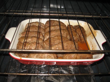 SAO'S TURKEY SAUSAGE ROLLS IN THE OVEN