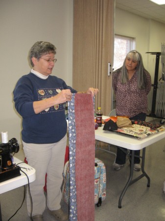 Making a Table Scarf