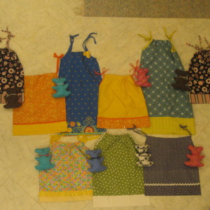 Dresses for the little girls in Haiti...