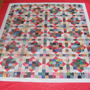 Sallie's Scrappy Chiclets Quilt