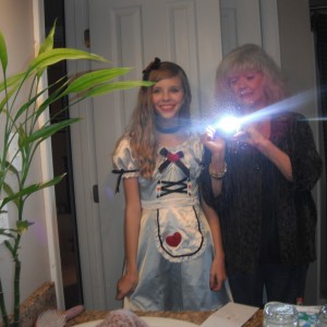Leanna is ALMOST as tall as I am!