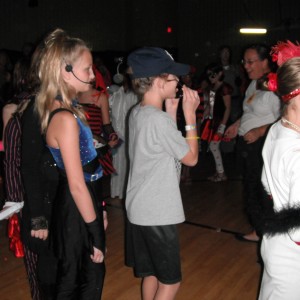 The costume parade