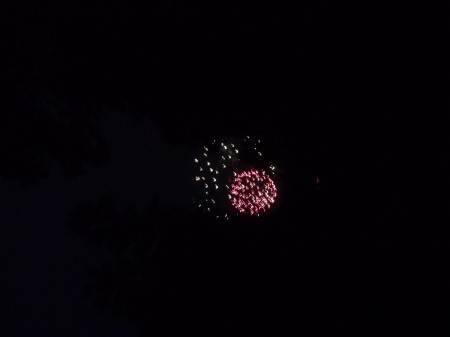 Fireworks - sort of!