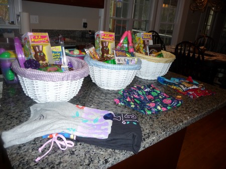 Whoooo Hoooo - Baskets of goodies and new PJs too