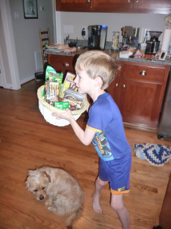 Oh Boy - I have TWIX bars to give to Poppa!