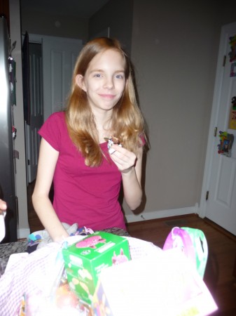 Leanna LOVES chocolate for breakfast - who wouldn't!!