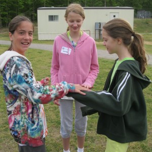 Devin, Sarah, and Erin are excited!