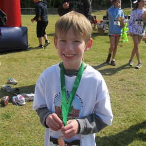Grandma Shirley's Running Partner - 3rd Grader, Cooper