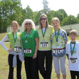 Three Generations of 5K participants
