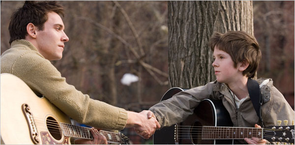 Scene from the August Rush movie