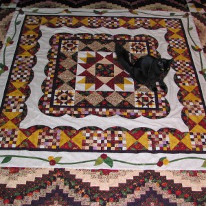 Cuddles on the Sampler