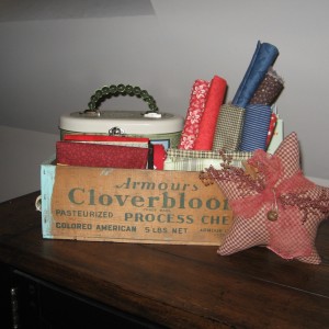 Armour's Cheese Box for my Fat Quarters