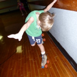 Cooper Doing Skate Tricks