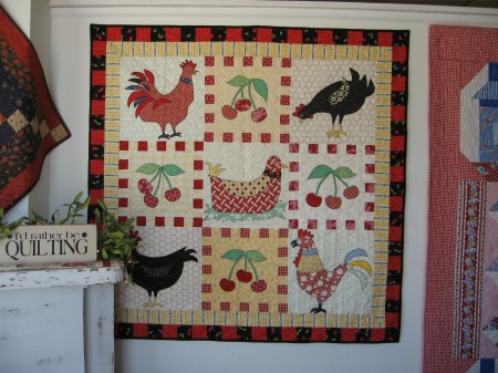 Susan's Chicken Quilt