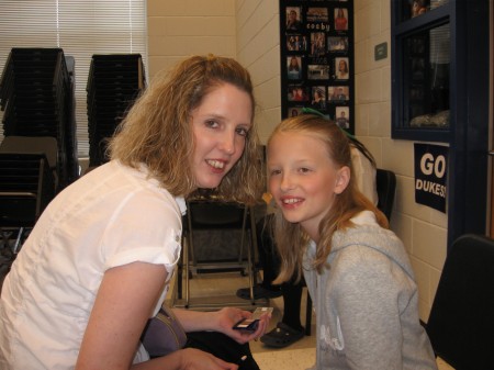 Mother and Daughter backstage