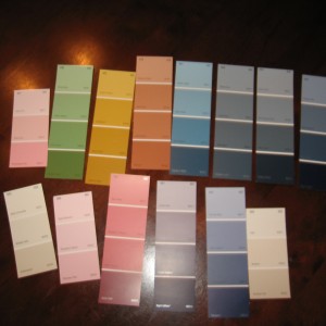 SET ONE  - COLOR PLACE PAINTS