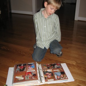 img_4683 Cooper and his Scrapbook