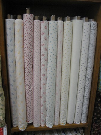Love these 30's Background Fabrics at Quilter's Corner
