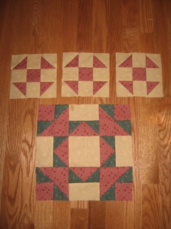 Thimbleberries Block One and 3 Filler Blocks