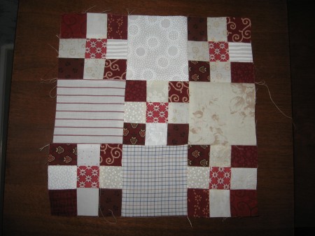 Double 9-Patch Blocks for DOUBLE DELIGHT
