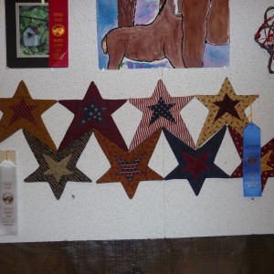 Star Wall Hanging Quilt - Platte County Fair - July 08