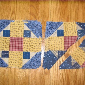 Step 5 of PINEAPPLE CRUSH MYSTERY QUILT