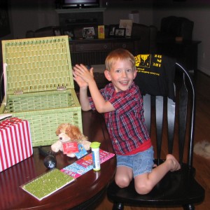 Cooper and his TREASURES