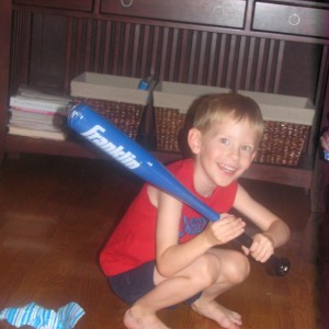 COOPER GOT A BAT