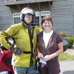 Kay and the Mysterious Man on a Motorcycle