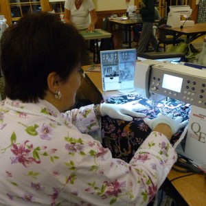 Margaret's Quilting and Eating Gloves