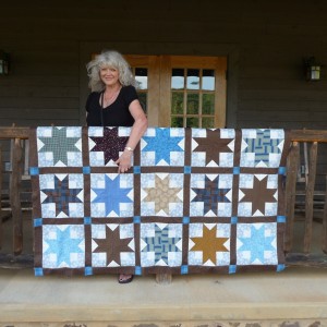 sao and Fred's Boxy Star Quilt