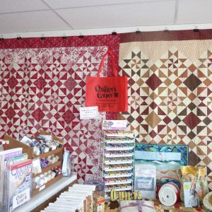 Red and White and Civil War Colorways of the FIRST LADY QUILT