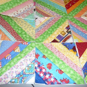 Our Quilt-As-You-Go Blocks