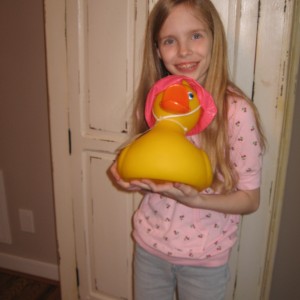 Leanna wants a RUBBER DUCKIE COOKIE JAR