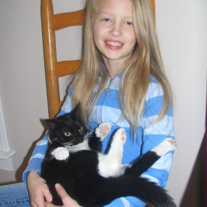 Sarah and Oreo