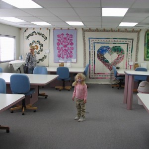 One of the Work Areas - Grandangel Shirley Anne is shopping!