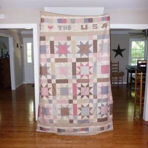 LUCKY STARS DETOUR QUILT TOP