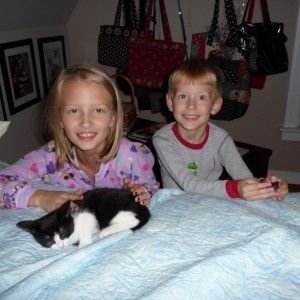 Sarah, Cooper and DAISY MAY