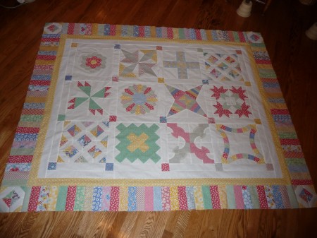 Egg Money Quilt Top - FINISHED!